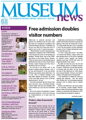 The latest issue of Museum News